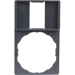 Schneider Electric Legend holder; 30x50mm w/out legend; holds 8x27mm legends